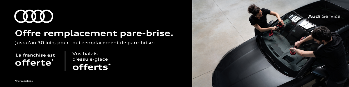 Confiez votre pare-brise à des experts.